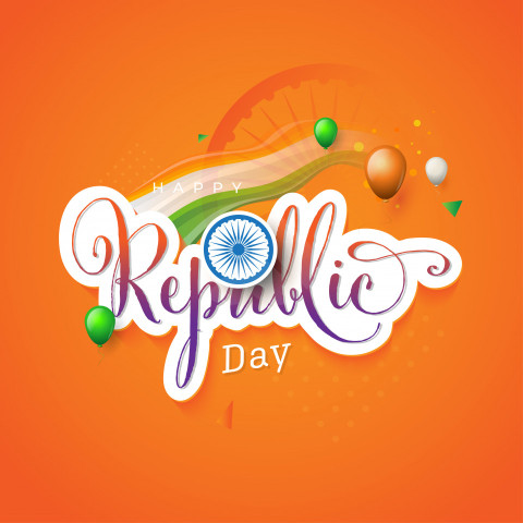Happy Republic Day celebration background