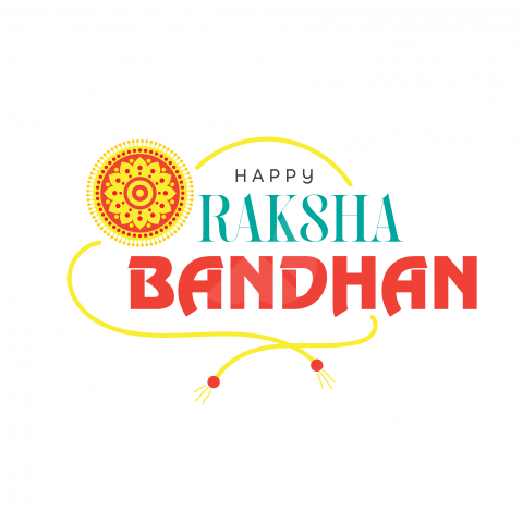 Happy Raksha Bandhan Wishes Greeting Template