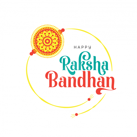 Happy Raksha Bandhan Wishes Greeting Sticker