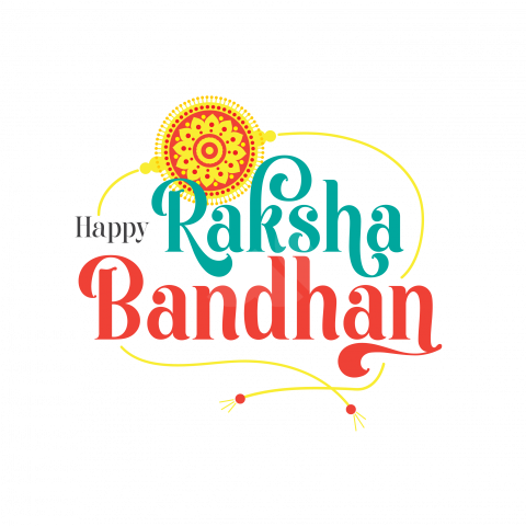 Happy Raksha Bandhan Background Design Template