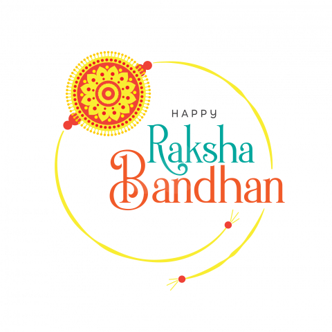 Happy Raksha Bandhan Design Template