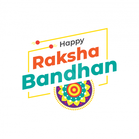 Happy Raksha Bandhan Background Design Template