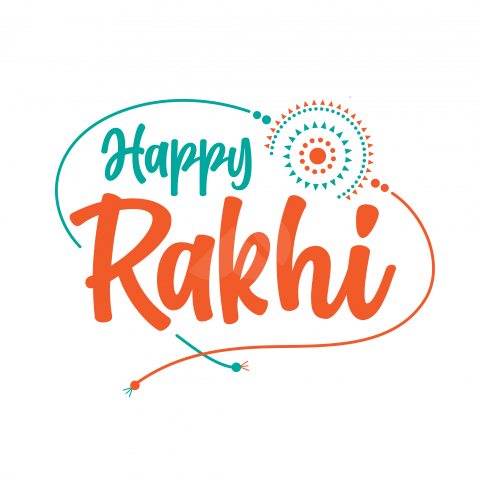 Happy  Rakhi Wish Greeting Template