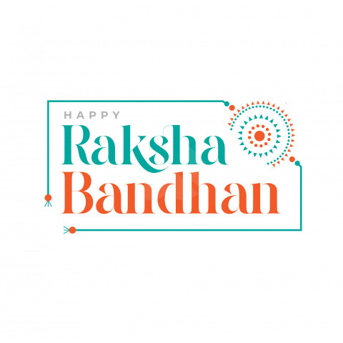 Happy Raksha Bandhan Sticker Template