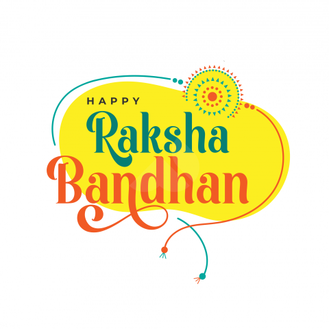 Happy Raksha Bandhan Greeting Template