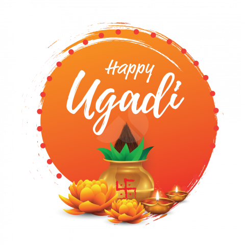 Happy Ugadi Wishes Greetings Template
