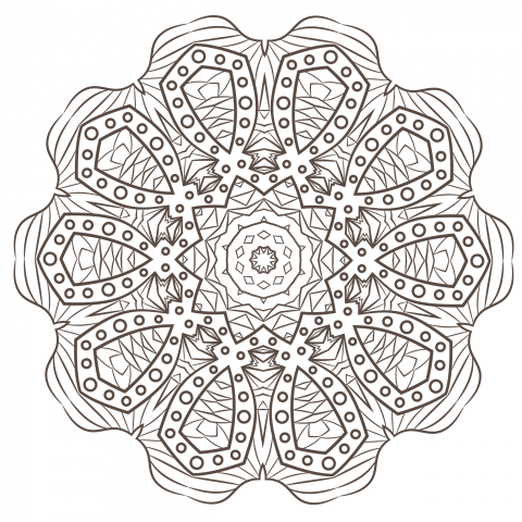 Mandala Vector Design Template