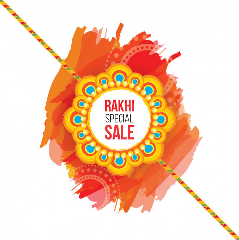 Rakhe Sale Banner Design - Free