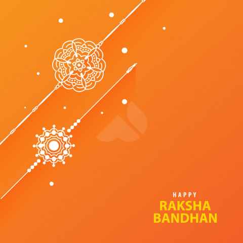 Happy Raksha Bandhan Greeting Background