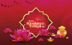 Akshaya Tritiya Greeting Background