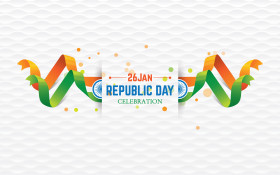 26th January Indian Republic Day Background Design Template