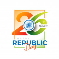26th January Republic Day social media banner template