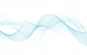 Abstract Wave Line Background Vector Illustration