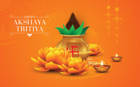 Akshaya Tritiya Background Template