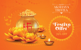 Akshaya Tritiya Festival Offer Background