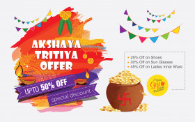 Akshaya Tritiya Offer Background Template