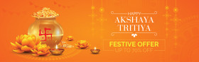 Akshaya Tritiya Offer Banner Template