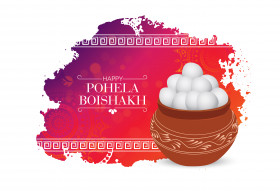 Bengali New Year  Pohela Boishakh Background