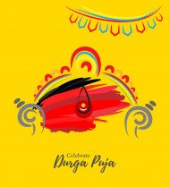 Celebrate Durga Puja Wishes Background