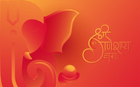 Ganesh Chaturthi Wishes Hindi Greeting