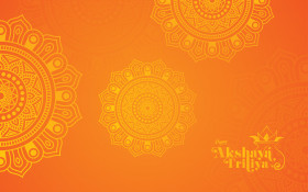 Happy Akshaya Tritiya Background Design Template with Floral Ornaments