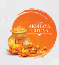 Happy Akshaya Tritiya Festival Wishes Background
