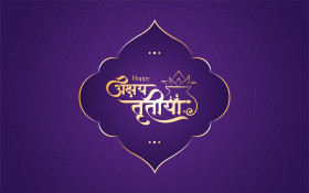 Happy Akshaya Tritiya Hindi Wishes Background