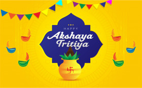 Happy Akshaya Tritiya Wishes Background