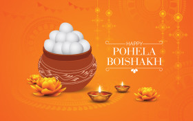 Happy Bengali New Year Pohela Boishakh Background
