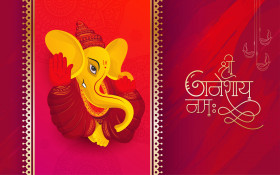 Happy Ganesh Chaturthi Wishes Hindi Greeting