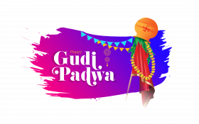 Happy Gudi Padwa Greeting Template