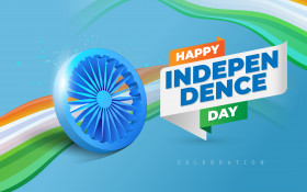 Happy Independence Day Greeting Template