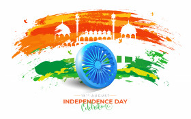 Happy Independence Day Wishes Background