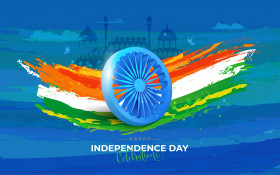 Happy Independence Day Wishes Background