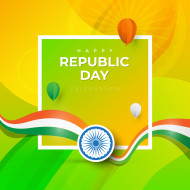 Happy Indian Republic Day Background