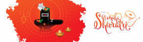 Happy Maha Shivratri Header Banner Design