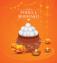Happy  Pohela Boishakh Background