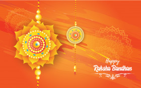 Happy Raksha Bandhan Background Illustration