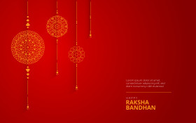 Happy Raksha Bandhan Background Template