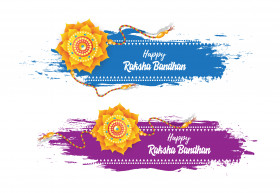 Happy Raksha Bandhan Header Banner Template