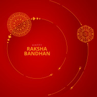 Happy Raksha Bandhan Social Media Post BannerTemplate