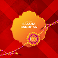 Happy Raksha Bandhan Social Media Post Template