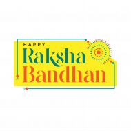 Happy Raksha Bandhan Sticker Design Template