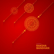 Happy Raksha Bandhan Wishes Greeting Template