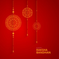 Happy Raksha Bandhan Wishes GreetingTemplate