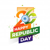 Happy Republic Day celebration banner