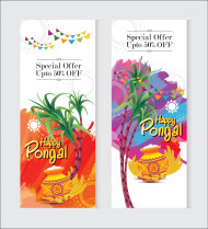 Pongal Offer Banner Template