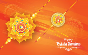 Raksha Bandhan Background Template