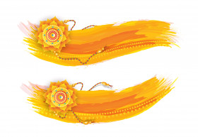 Raksha Bandhan Banner Illustration