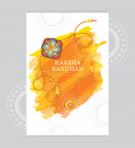 Raksha Bandhan Greeting Card Design